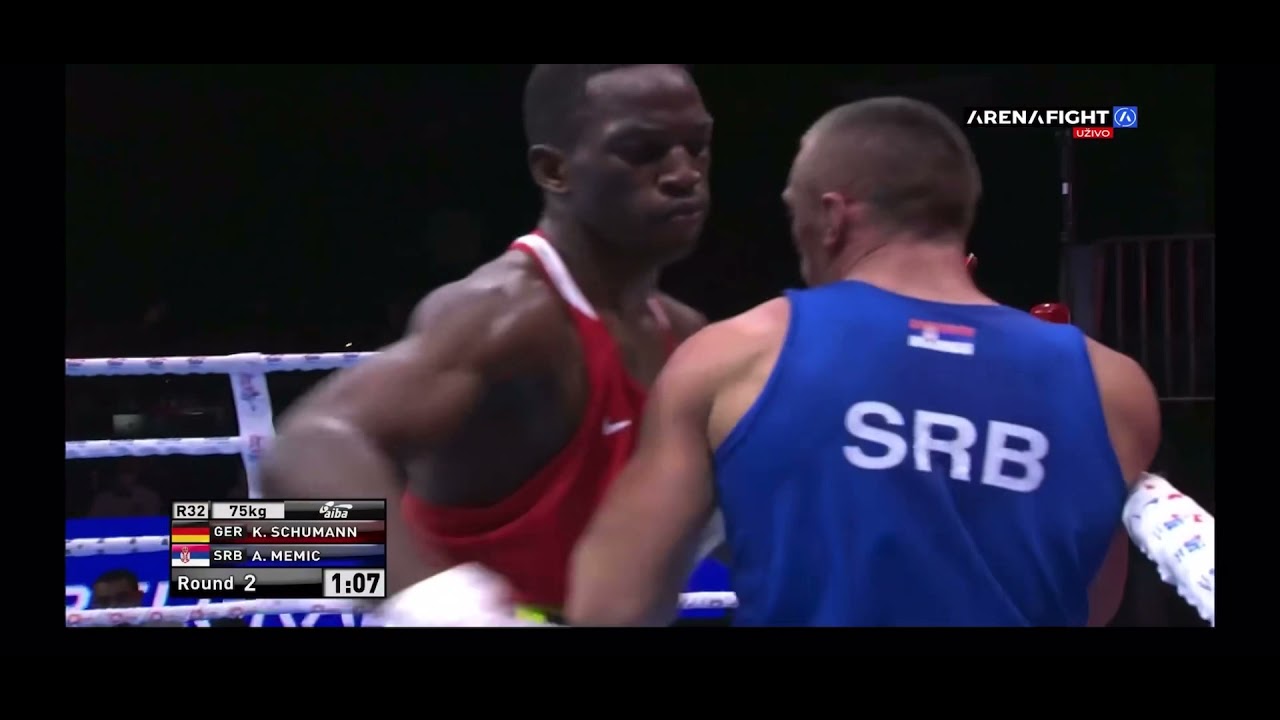 Aiba World Championship 2021 Almir Memic (SRB) VS Kevin Schumann (GER)