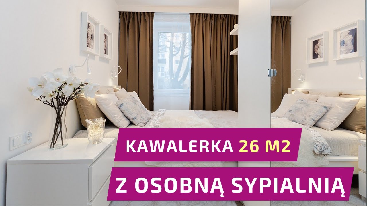 Kawalerka 26 m2 z osobną sypialnią na wynajem