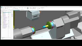 Siemens NX CAM (CTX 800 TC)