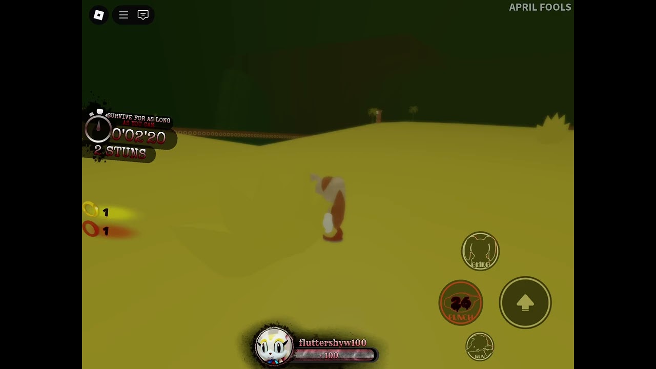 Roblox: Sonic.exe: Spectrum Fades soundtracks: April Fools: Cream’s Punch (Home Run-far distance)