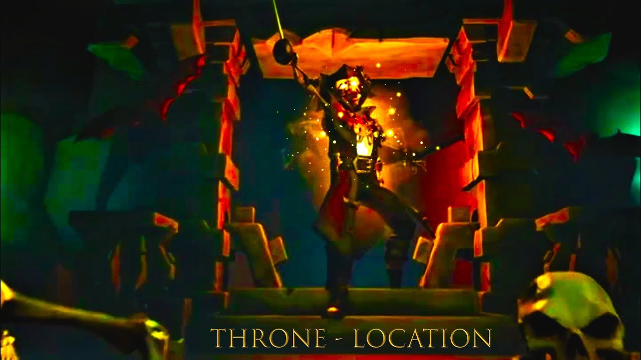 Sea of Thieves - Shipwreck Bay - Throne Location