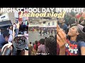 vlog: high school day in my life | grwm, pep rally, classes, etc.