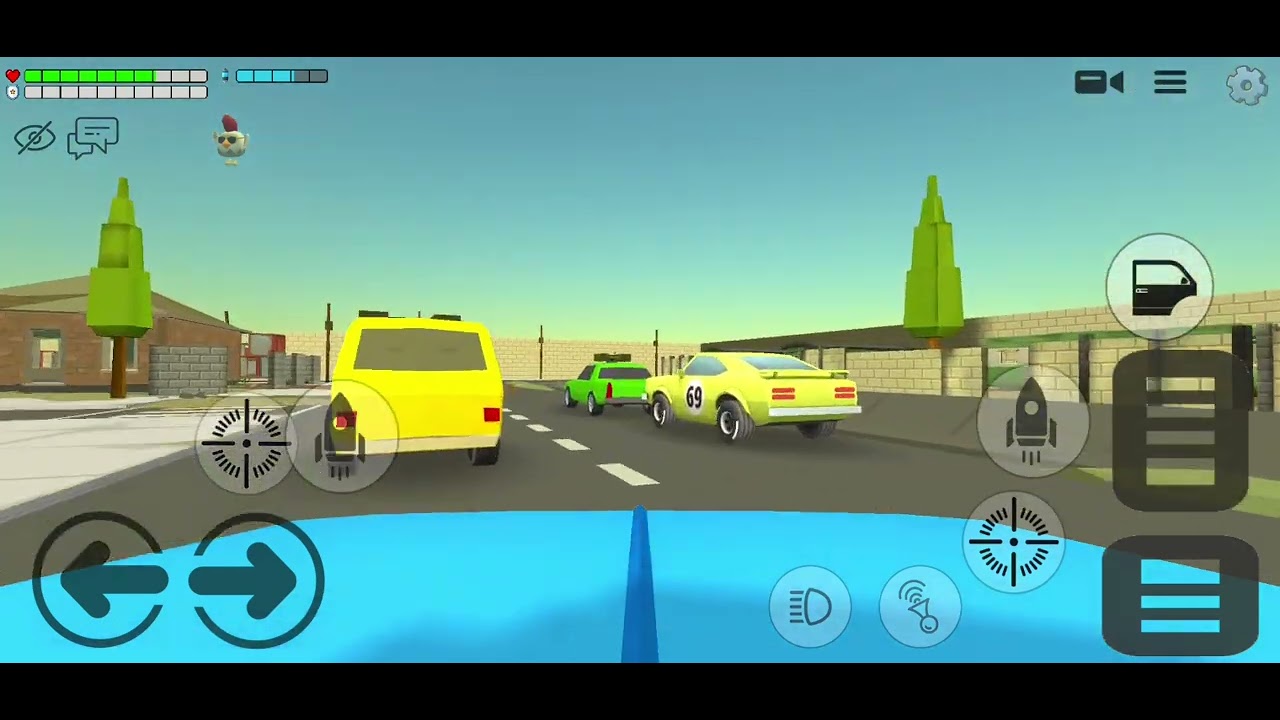 Car Crash Chicken Gun complicação 19