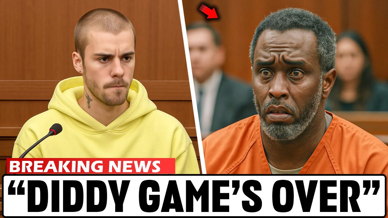 Diddy Loses It in Court as Justin Bieber Testifies Against Him With Shocking Secrets Stun the Judge