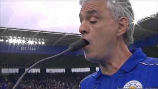 Andrea Bocelli performing Nessun Dorma and Con Te Partiro at Leicester