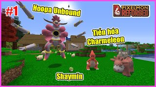 MINECRAFT PIXELMON - TẬP 1 | KHỞI ĐẦU CÙNG CHARMANDER VÀ HÀNH TRÌNH THU PHỤC SHAYMIN, HOOPA