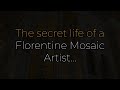 The Hidden Life of Marco, Florentine Mosaic Artist #Shorts