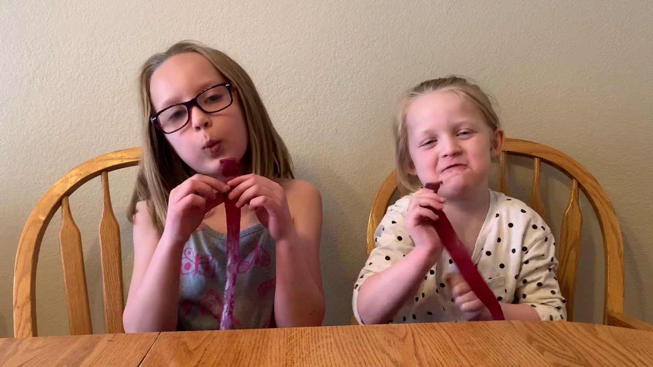 Fruit By The Foot Challenge - YouTube