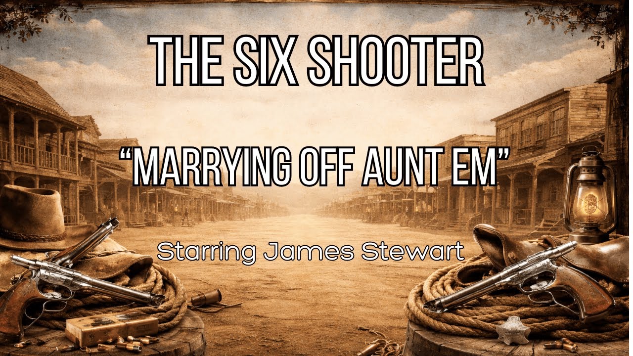 Marrying Off Aunt Em | The Six Shooter - James Stewart (1954) Western Old Time Radio