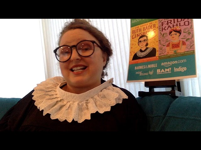 THE STORY OF RUTH BADER GINSBURG by Susan B. Katz, illustrated by Micah Player