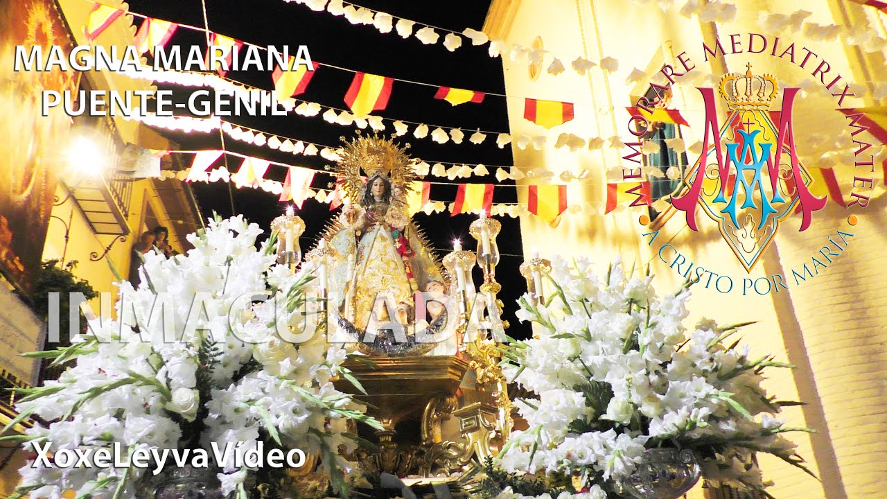 Así fue el encierro de Nuestra Señora la Purísima Concepción en la Magna Mariana de Puente Genil