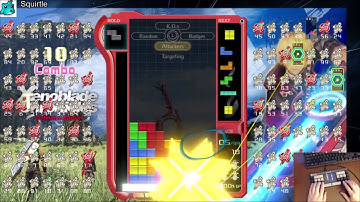 Tetris 99 - 5 Minute Top 5 Margin Time! Tetris Maximus