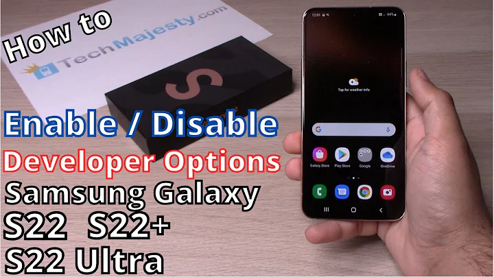 How to Enable / Disable Developer Options on Samsung Galaxy S22 / S22+ (Plus) / S22 Ultra
