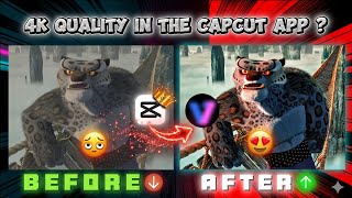 How do we make 4K quality edits in CapCut now?  screenshot 3