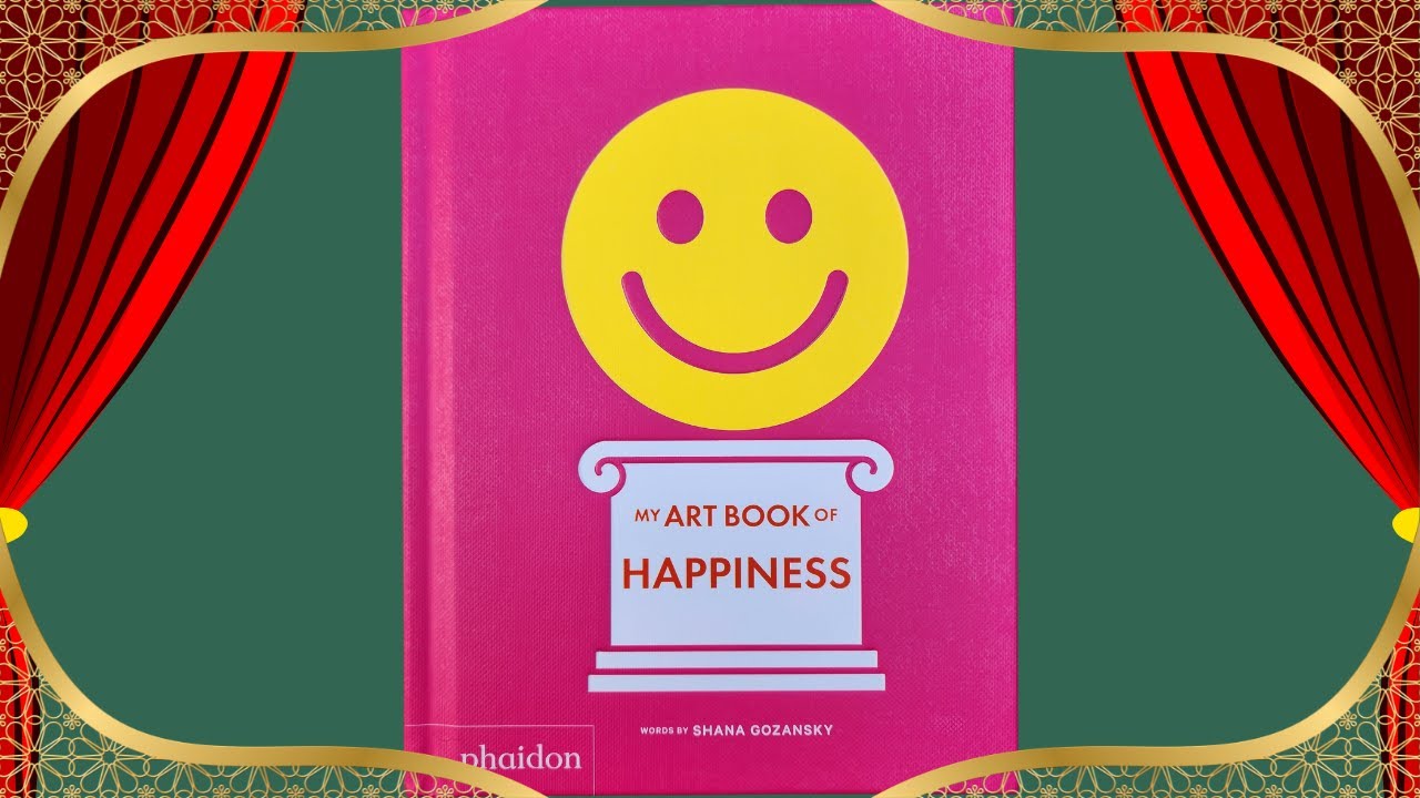 ✨📖 The Lit Corner with Kristi | My Art Book of Happiness words by Shana Gozansky