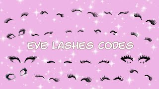 Eyelashes Codes for Bloxburg Berry Avenue and Brookhaven in Roblox