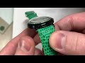 Видеообзор на раритетные часы Ренессанс с каменным циферблатом в корпусе с радужным покрытием ПЧЗ
