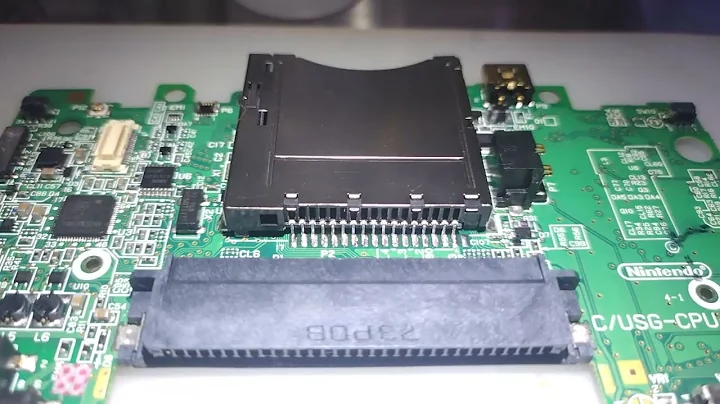 Nintendo DS Lite Game Card Slot Replacement - (9478)