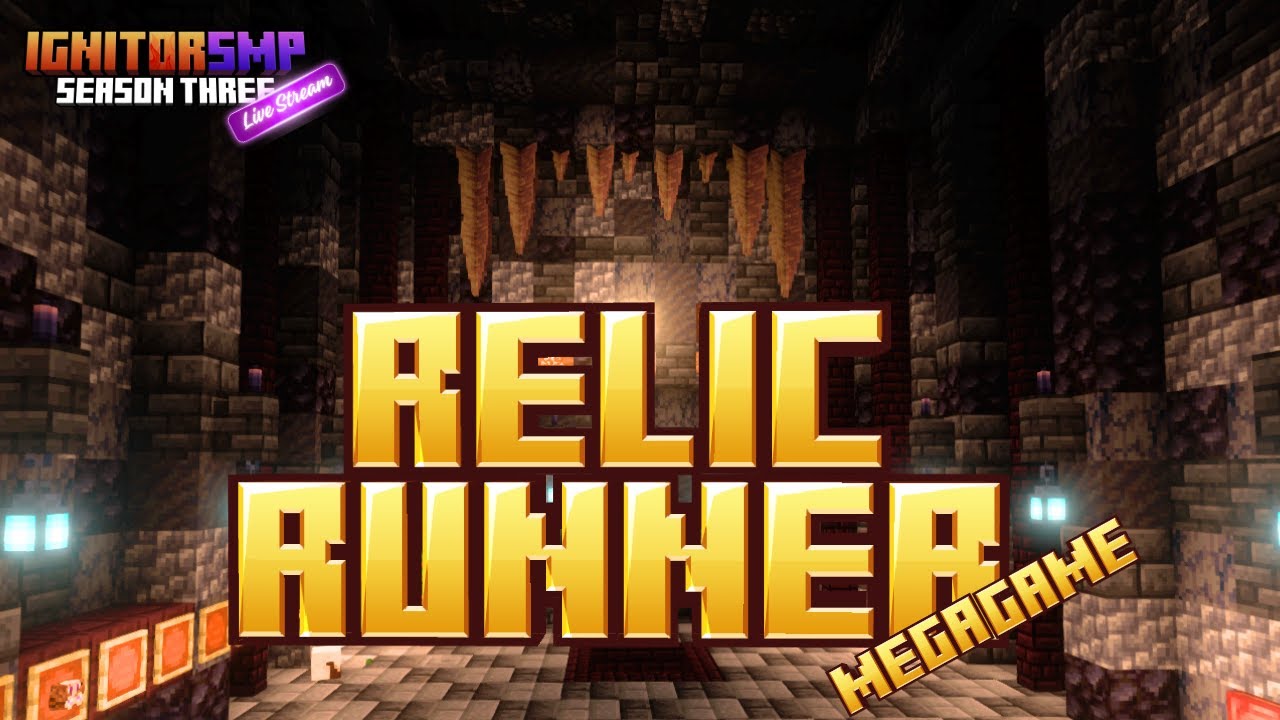 Can I get better with Indi's Relic Runner Boot Camp? - Minecraft Ignitor SMP Live Stream