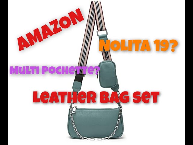 Leather MULTI POCHETTE or NOLITA 19 ALTERNATIVE: From Yaluxe - Multipurpose  Crossbody Bag 