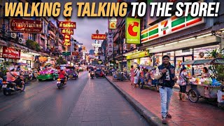 Walking to Big C: Random Thoughts & Store Run Vlog 🚶🏾🇹🇭