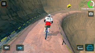 BMX Rider: Mountain Hills 3D - Gameplay Android game - bicycle game screenshot 3