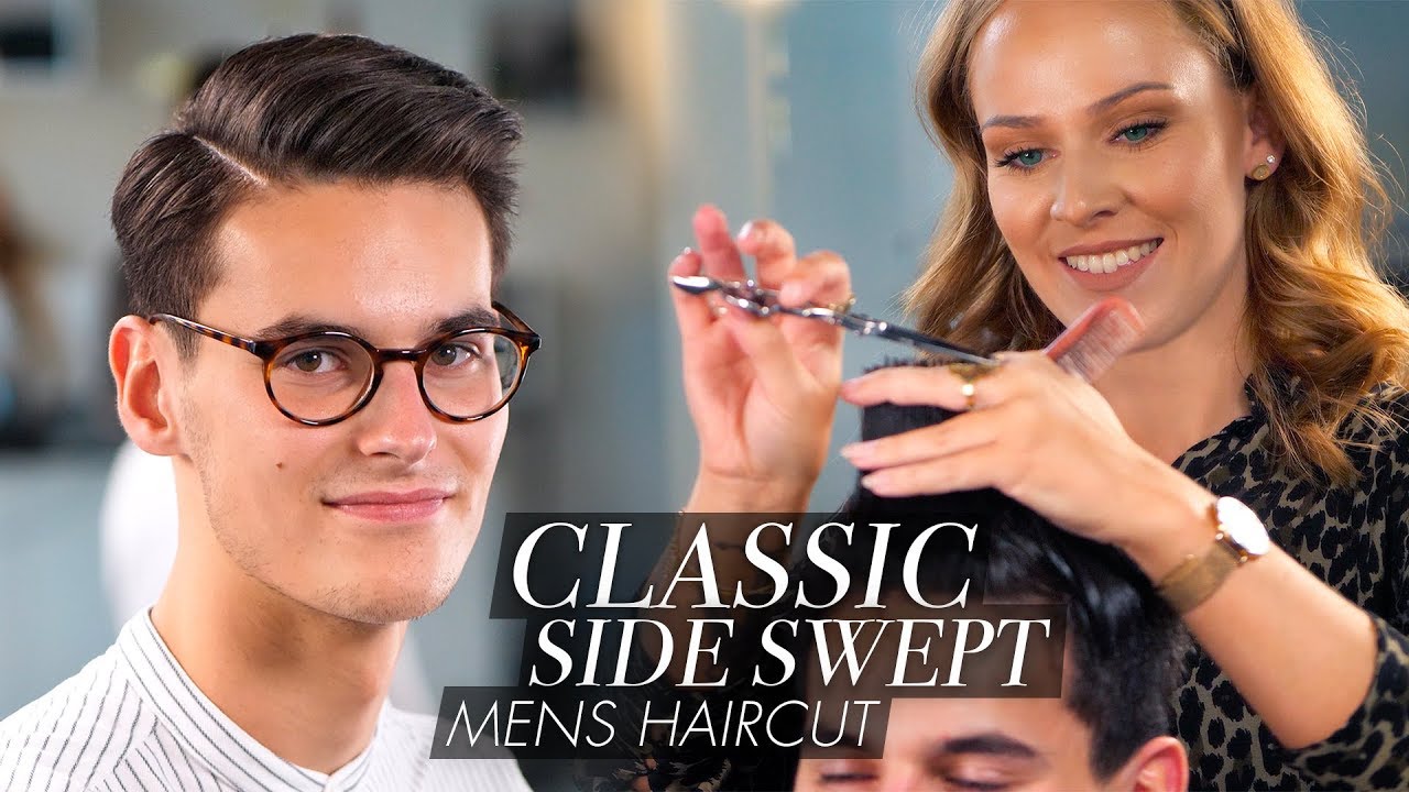 Side Swept Undercut | Men's Hairstyle for Fall - YouTube