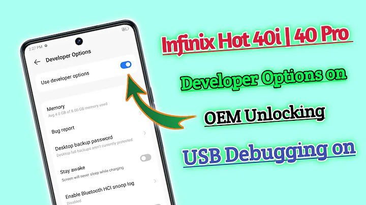 How to enable developer option on Infinix Hot 40i/40 Pro | USB Debugging on infinix hot 40i/40 Pro