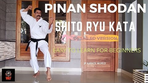 Pinan shodan (shito ryu kata)