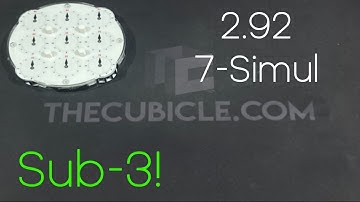 2.92 7-Simul Clock Solve!