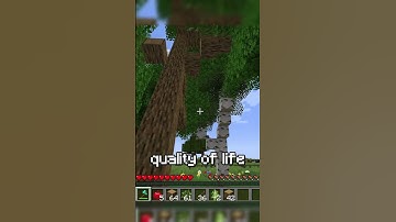 Unique and Awesome Minecraft Mods: Enhanced Falling Trees