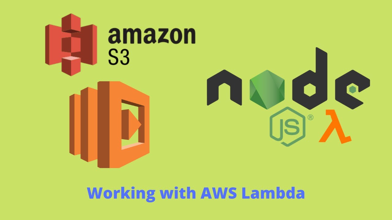 Working with AWS Lambda - YouTube