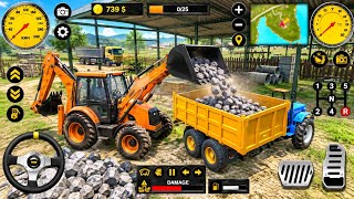 🚜 Indian Tractor Trolley Game | JCB Loading & Heavy Cargo Gameplay 2026 screenshot 3
