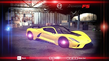 NFS MW 2005 - Car Mod - Hennessey Venom F5 - World