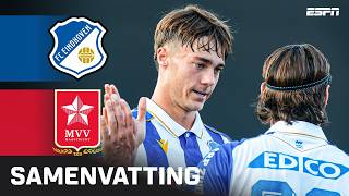 Energizuojantis duelias su užklijuota slotfazė! 🤯 | FC Eindhoven - MVV Maastricht santrauka