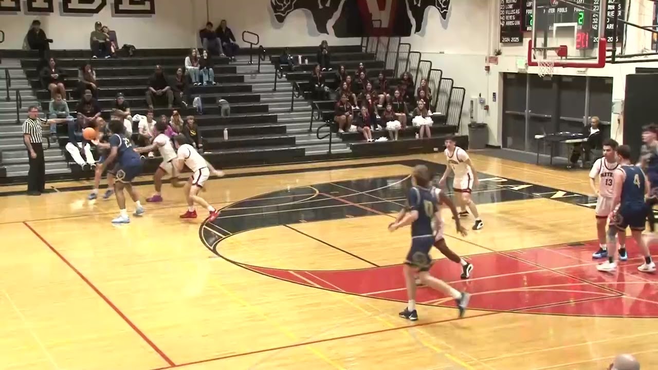 Mason Jones' double-double and top scorer, rebounder, and shot blocker- LCC vs Vista 1/22/25