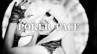 lady gaga - poker face ( 𝘀𝗽𝗲𝗱 𝘂𝗽 + 𝗿𝗲𝘃𝗲𝗿𝗯 ) Resimi