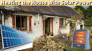Heating the House with Solar Power