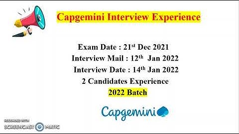 Capgemini Interview Experience 2022  | 2 Candidates interview questions | Interview Tips | PrepNinja