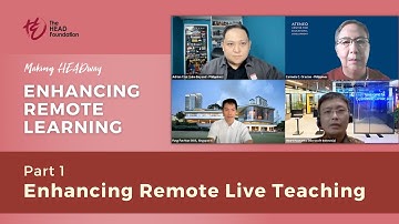 Part 1: Enhancing Remote Live Teaching | Enhancing Remote Learning | Making HEADway