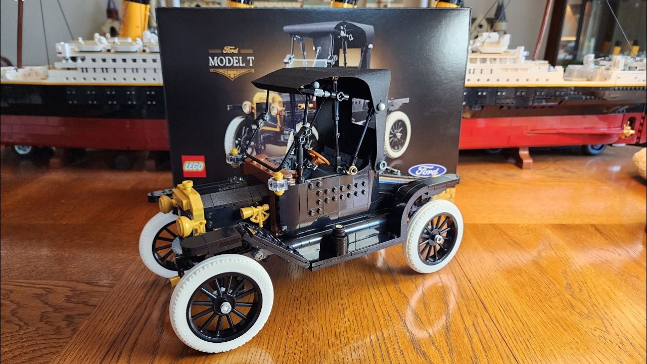 Lego Icons Ford Model T Set 11376 Build and Review - YouTube