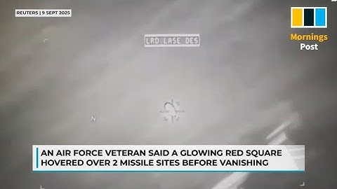 Reaction to shocking video of U.S. missile bouncing off UFO