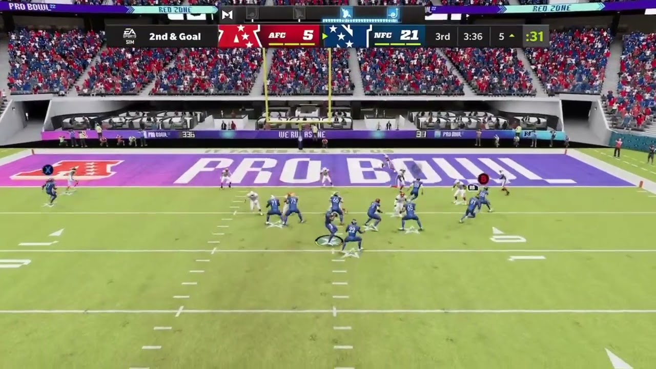 Red zone threat to OP!