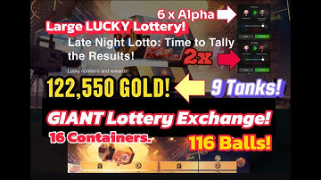 wot Blitz Crate Opening 116 Lottery Exchange 16 Container Opening HUGE LUCK in 4K! wotb WoT Blitz