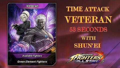 KOFAS | TIME ATTACK VETERAN | LEVEL 90 SHUN
