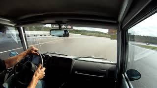 Suzuki Samurai on track day @kymiring 21.8.21