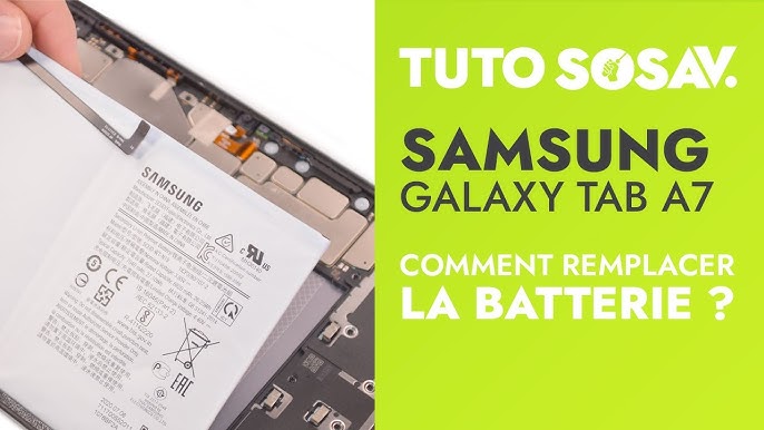 Comment changer l'écran de la Galaxy Tab A7 ? Tuto Brico-phone 