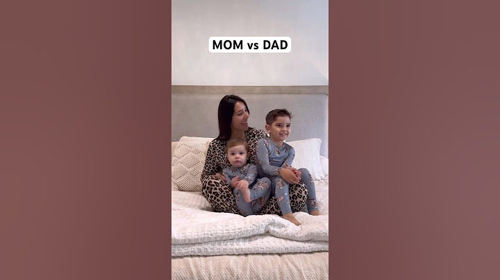 Who dresses our kids better for bedtime? 💤 #shorts #family