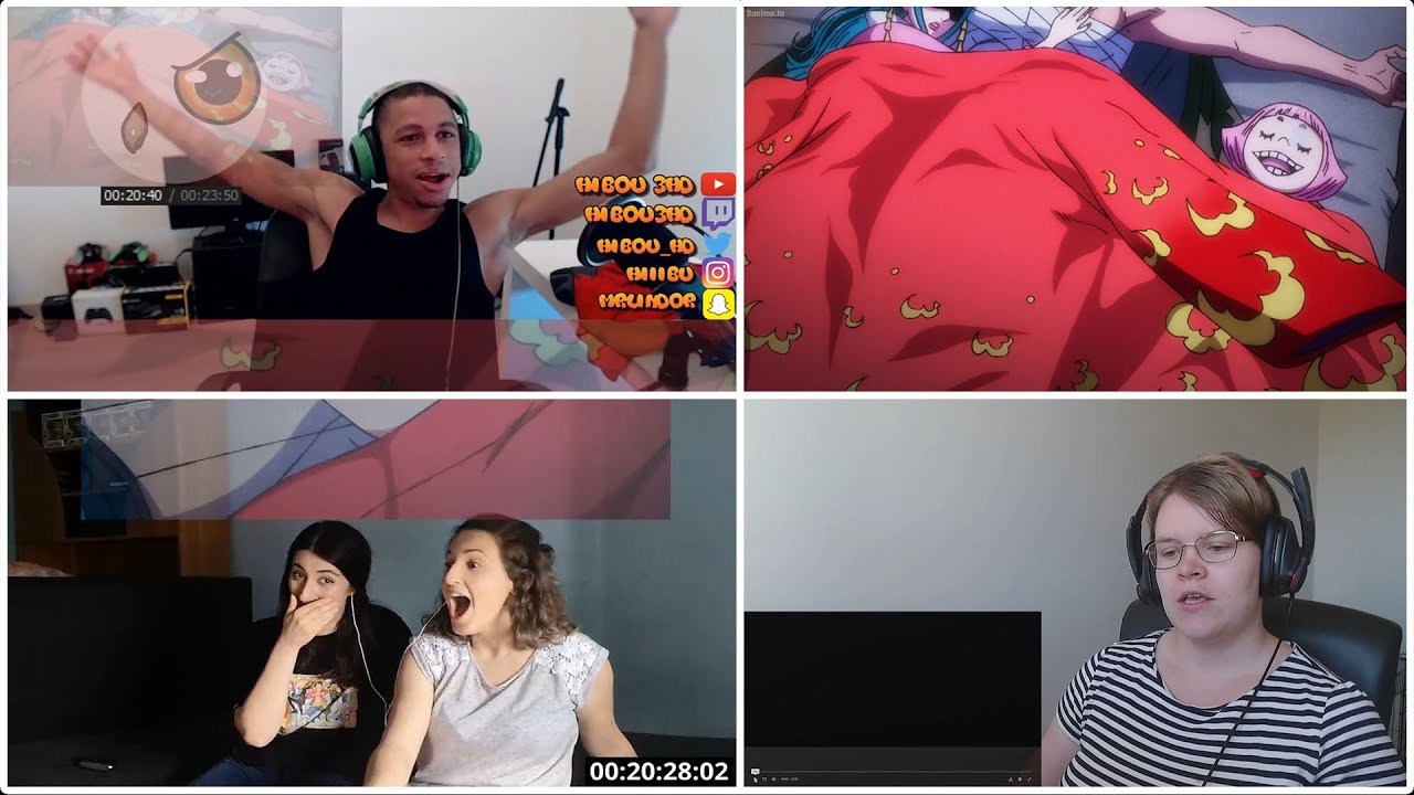 Komurasaki sleep with Zoro Reaction Mashup