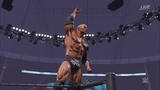 WWE 2K24 playing The Rock (FINAL BOSS) episode!! #wwe2k24 #gaming #wwe #fyp